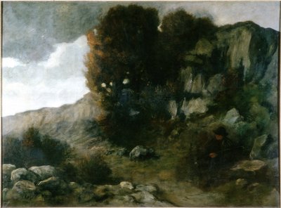 Paesaggio da Alphonse Legros